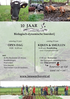 affiche bij 10-jarig bestaan