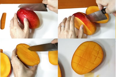 mango snijden