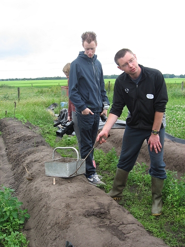 demonstratie asperges steken